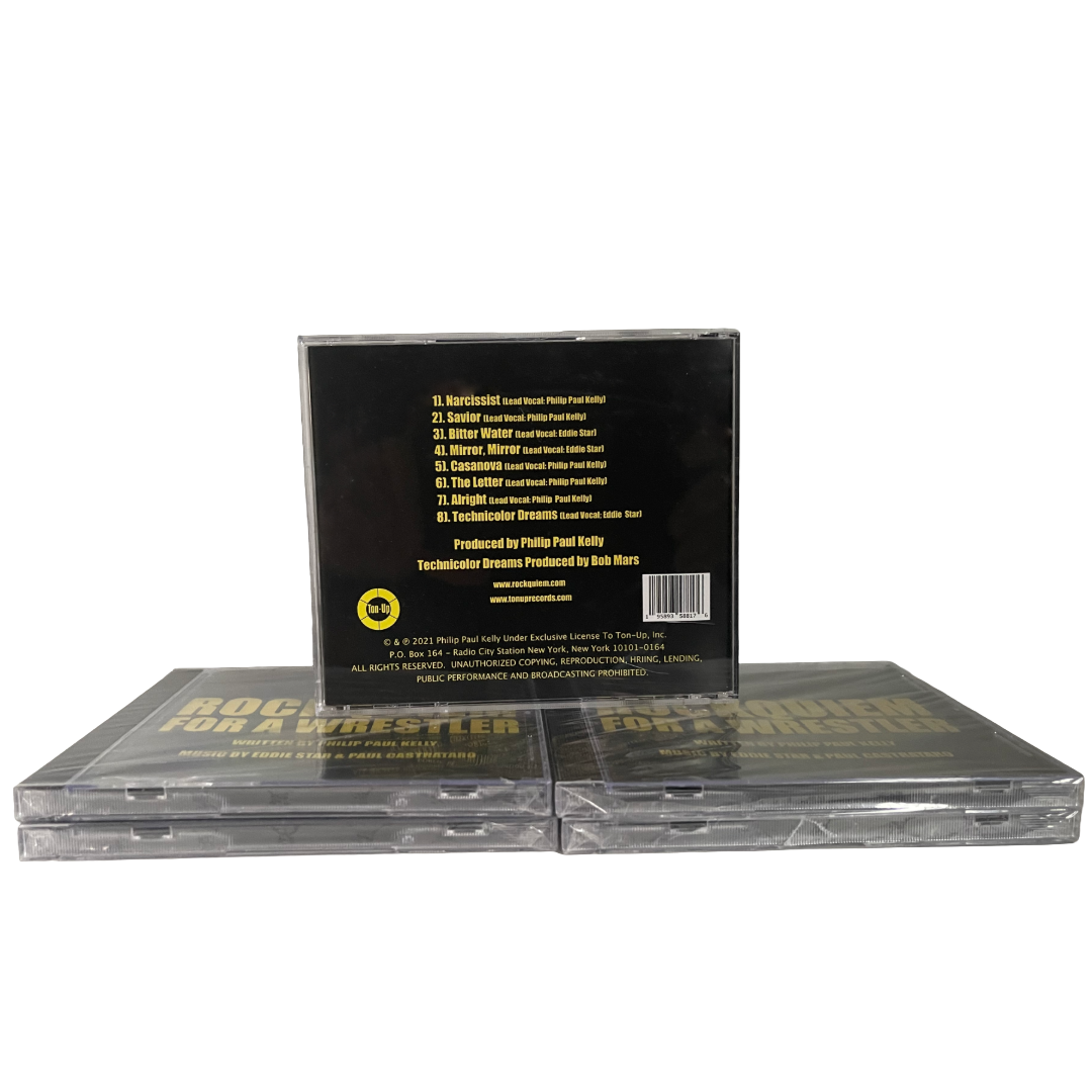 Rockquiem For A Wrestler Cast Recording back and track listing